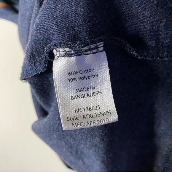 Colours Alexander Julian Vintage Leaf Print Tee - Picture 7 of 7